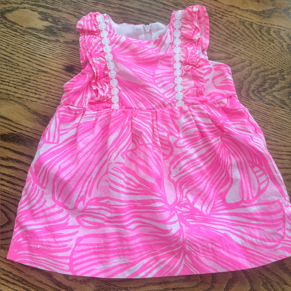 Lilly Pulitzer 6-12 month dress with bloomers- EUC
